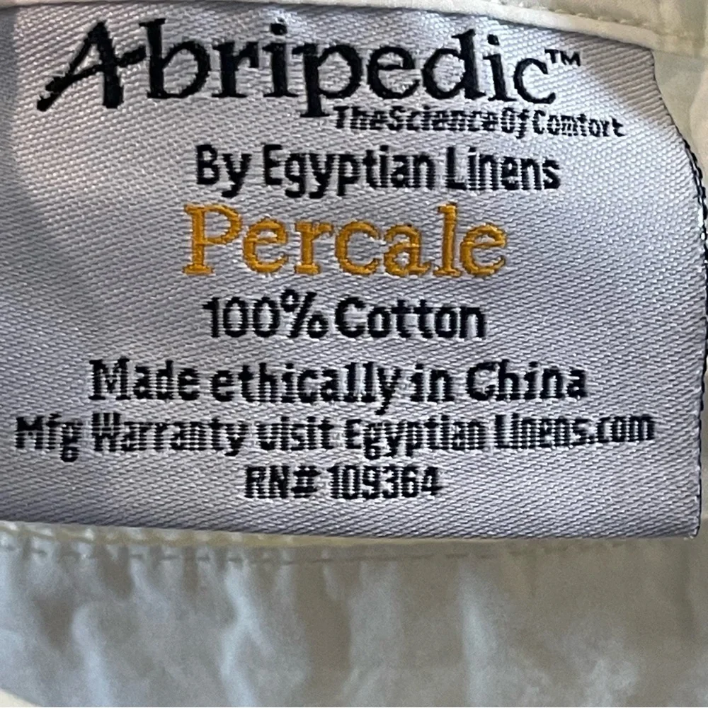 Abripedic by Egyptian Linens Adjustable Split King Sheets